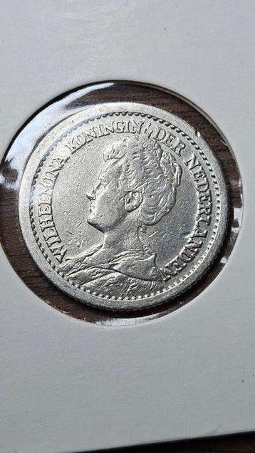 Nederland. Wilhelmina. 1/2 Gulden 1910 (Zonder minimumprijs)