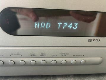 NAD - T 743 Solid state meerkanaals receiver, Nieuw