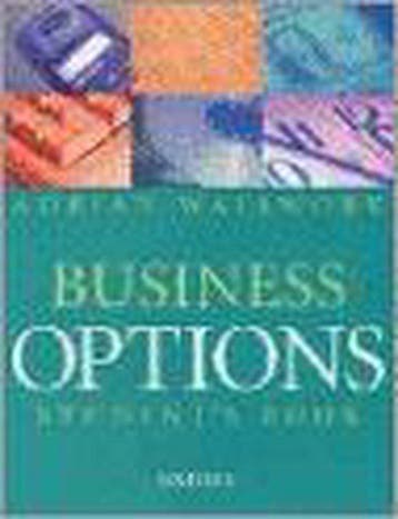 BUSINESS OPTIONS STUDENTS BOOK 9780194572347, Verzenden, Adrian Wallwork