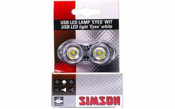 Koplamp oplaadbaar via USB Simson, Verzenden, Nieuw