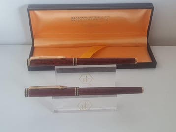 Waterman - Exclusive Bordeaux marbré RB (stylo à plume et