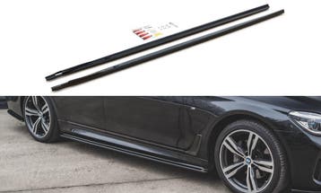 Maxton Sideskirt Aanzets BMW 7 Serie G11 B3264, Nieuw, Links, BMW