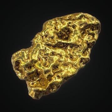 Goud Goud nugget- 0.3 g - (1), Collections