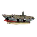 Gezonken vliegdekschip / Aquarium decoratie As-904, Verzenden, Nieuw, Gevuld zeewateraquarium