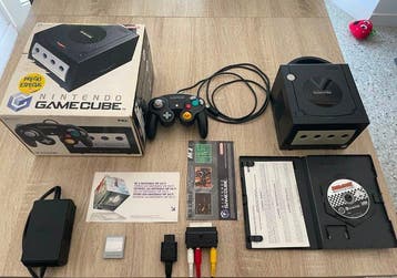 Nintendo - Gamecube - Gamecube con caja mas mando memory, Nieuw