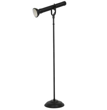 Staande lampen Messing Vloerlamp Torch Antiek Zwart, Verzenden