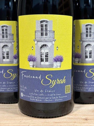 2024 Domaine de Faverand - Syrah - Rhône - 6 Flessen (0.75, Verzamelen, Nieuw