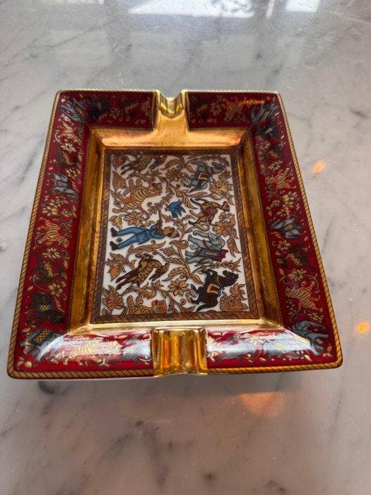Hermès - Asbak - Porselein, Antiek en Kunst, Antiek | Glaswerk en Kristal