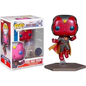 Funko Pop!  Captain America Civil War - Vision #1143, Verzenden
