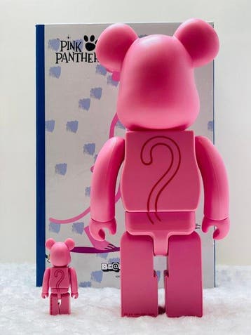 Medicom toy - BE@RBRICK 400% & 100% Pink Panther