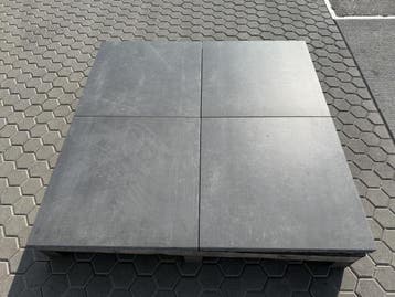 Veiling - 70 M2 Keramische Tegel Carbon 60x60x4 Cm, Tuin en Terras, Tegels en Klinkers, Nieuw