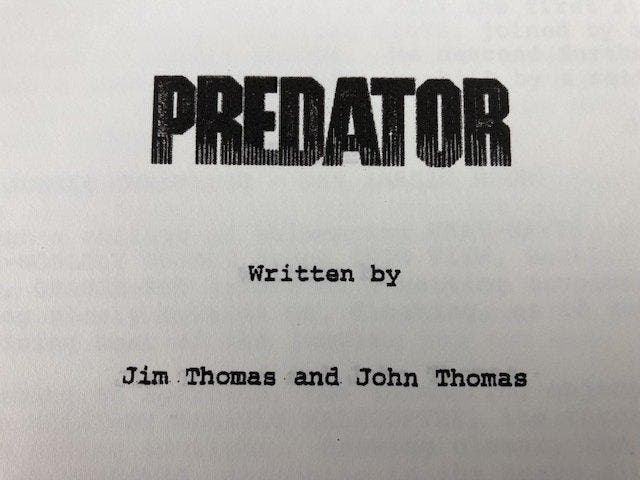 Predator (1987) - Arnold Schwarzenegger as Major Alan, Verzamelen, Film en Tv