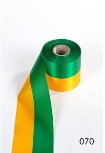 Nationaal lint Den Haag Groen Geel 100 mm 25 meter, Nieuw