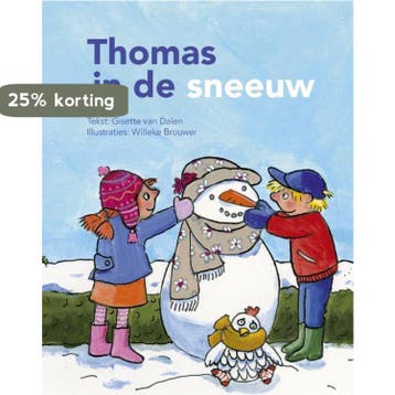 Thomas in de sneeuw 9789402904154 Gisette van Dalen, Boeken, Verzenden, Gelezen, Gisette van Dalen