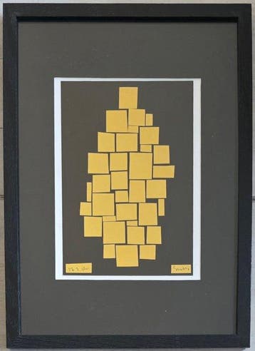 Siep Van Den Berg (1913-1998) - geometrische compositie in
