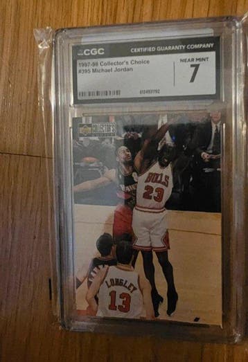 Leaf NBA Michael Jordan - CGC - 3 Graded card, Verzamelen, Nieuw