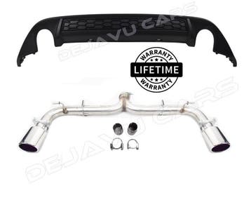 GTI Look Sport Uitlaat + Diffuser voor VW Golf 7 GTI GTD GTE, Ophalen of Verzenden