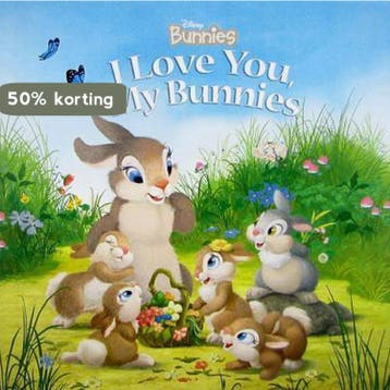 Disney Bunnies I Love You, My Bunnies 9781423120957, Verzenden, Disney Book Group