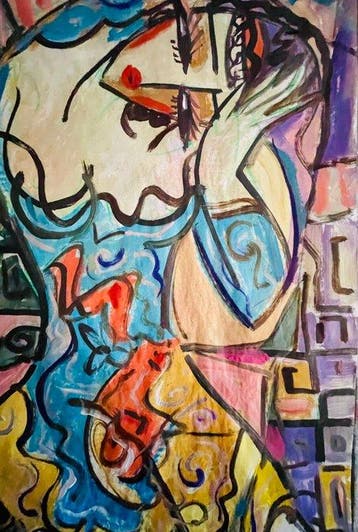 Hrasarkos (1975) - Rouge et Turquoise
