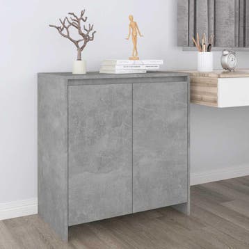 Dressoir Betongrijs | -34% Retour Deal | Sla nu toe!, Verzenden