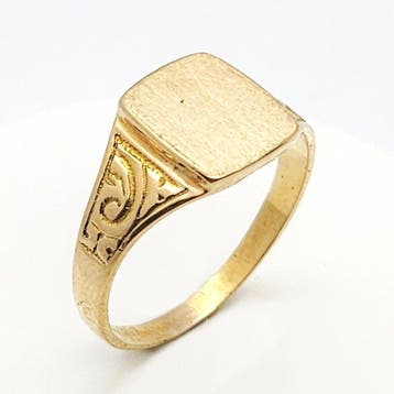 Ring - 18 karaat Geel goud, Handtassen en Accessoires, Ringen, Nieuw
