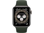 Apple Watch Series 6 - GPS + Cellular - 44mm Space Black, Handtassen en Accessoires, Smartwatches, Verzenden, Zo goed als nieuw