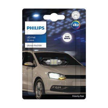 Philips SV8.5 Festoon 30mm Koudwit 6000K 12V, Auto-onderdelen, Verzenden, Nieuw