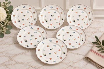 Villeroy & Boch - 7 Assiettes Entremet dessert -