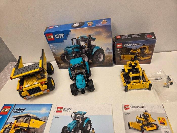 Lego Set - City, Technic - Tractor 60498; Heavy-Duty, Enfants & Bébés, Jouets | Duplo & Lego