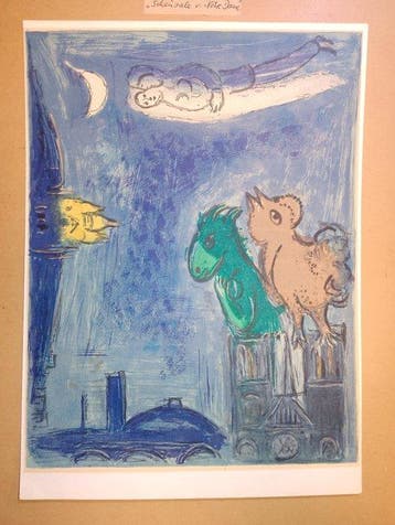 Marc Chagall (1887-1985) - Scheusale von Notre Dame / Les