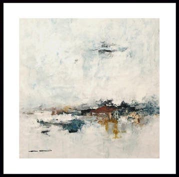 Dam Domido - Evanescent landscape - 80 x 80 cm