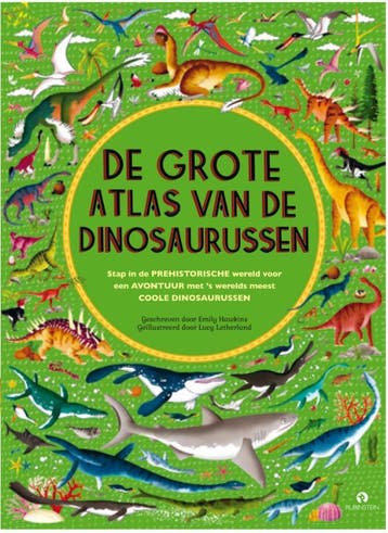 De grote atlas van de dinosaurussen 9789047624011, Boeken, Verzenden, Gelezen, Emily Hawkins