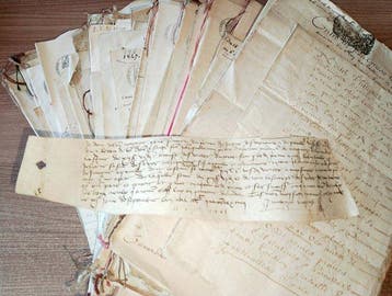 Unconnu - Lot 50+ Documents manuscrits français XVIII - XIX