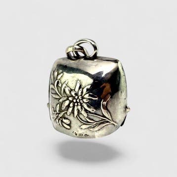 Decoratieve bel - Edelweiss blijvende liefde - Jugendstil -