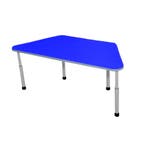 Kleutertafel | Verstelbaar | Trapezium | Blauw | Voor, Verzenden, Nieuw in verpakking