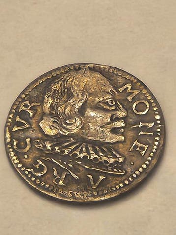 Hertogdom Koerland en Semigallië. Wilhelm Kettler. Silver 3, Postzegels en Munten
