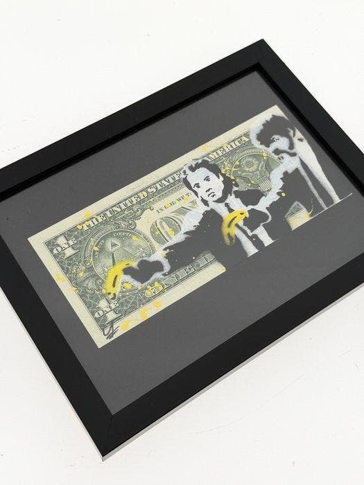 WhyCreationz (XX-XXI) - Banksy Series: Pulp Fiction, Antiek en Kunst, Kunst | Schilderijen | Modern