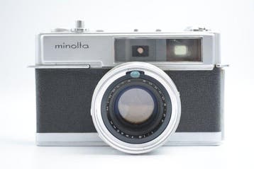 Minolta Hi-Matic 7 with Rokkor-PF 1.8/45mm Meetzoeker camera, Nieuw