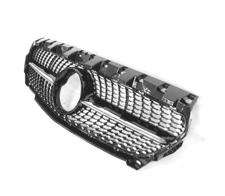 CALANDRE MERCEDES CLA C117 16-19 LOOK GT DIAMANT NOIR, Auto-onderdelen, Carrosserie, Verzenden