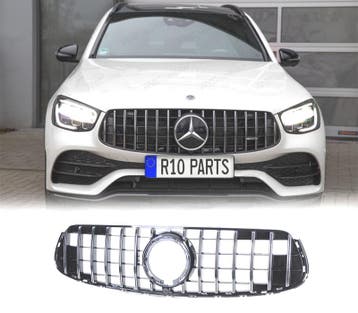 CALANDRE MERCEDES CLASSE GLC X253 SUV 20- LOOK AMG NOIR CHRO, Verzenden, Nieuw