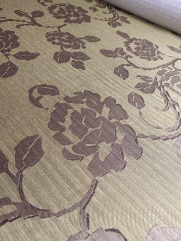 Damast plissé E 476 Maat 6,70×1,40 m - Textiel - 670 cm -, Antiek en Kunst