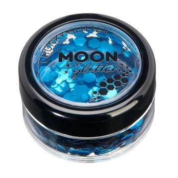 Moon Glitter Classic Chunky Glitter Blue 3g, Verzenden, Nieuw