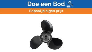 Bieden: Michigan Match 3-Blade Aluminum Boat Propeller 15 x, Ophalen of Verzenden, Nieuw