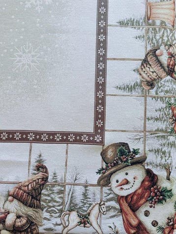Fantabosco bedekt met sneeuw - Tafelkleed - 240 cm - 130 cm