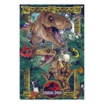 Jurassic Park Wall Banner 125 x 85 cm, Collections, Ophalen of Verzenden