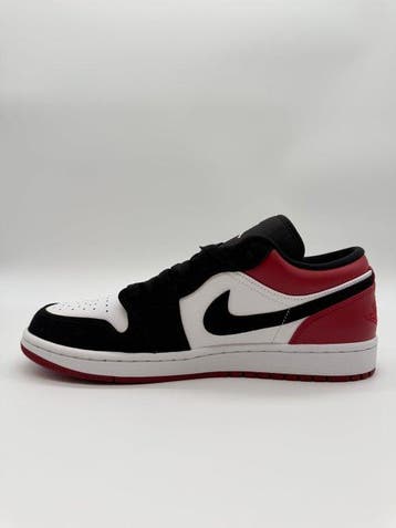 Nike - Premium Nike Jordan 1 Low Black Toe (2019) - Sneakers