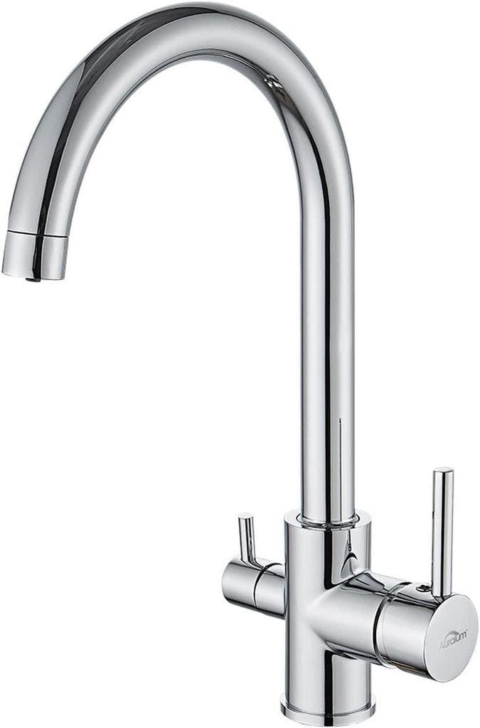 Auralum Design Kraan 360 | Retour deal | Snel weg!, Huis en Inrichting, Keuken | Keukenelementen, Overige kleuren, Zo goed als nieuw