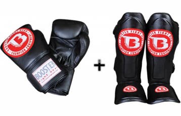 Booster Fight Gear Kickboxing Set Combi Deal, Sport en Fitness, Boksen, Verzenden, Nieuw, Overige