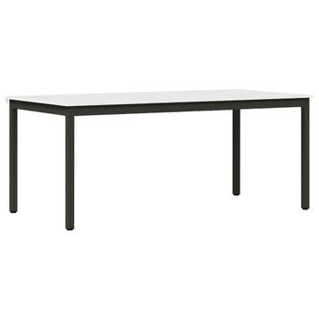 Grenen Eettafel Wit | Tweede kansje | OP = OP, Huis en Inrichting, Tafels | Eettafels, Verzenden, 50 tot 100 cm, Zo goed als nieuw