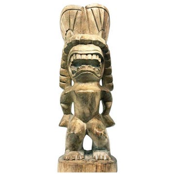 Statue of Tiki God Kanaloa - NO RESERVE! - Indonesië (Zonder